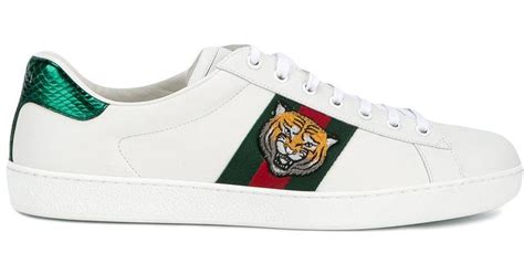 fake gucci ace tiger sneakers|gucci tiger sneakers high.